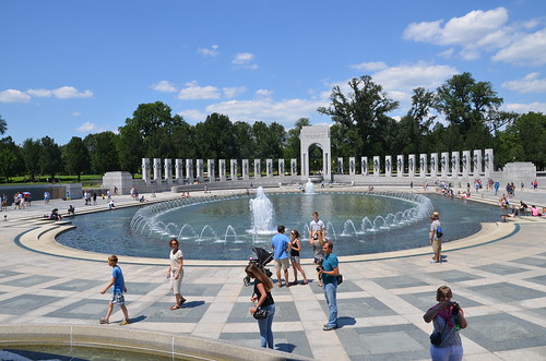 Washington DC WW2 Memorial July 15 2