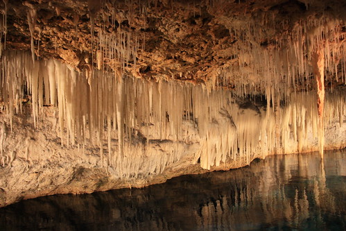 Inside the Crystal Cave.