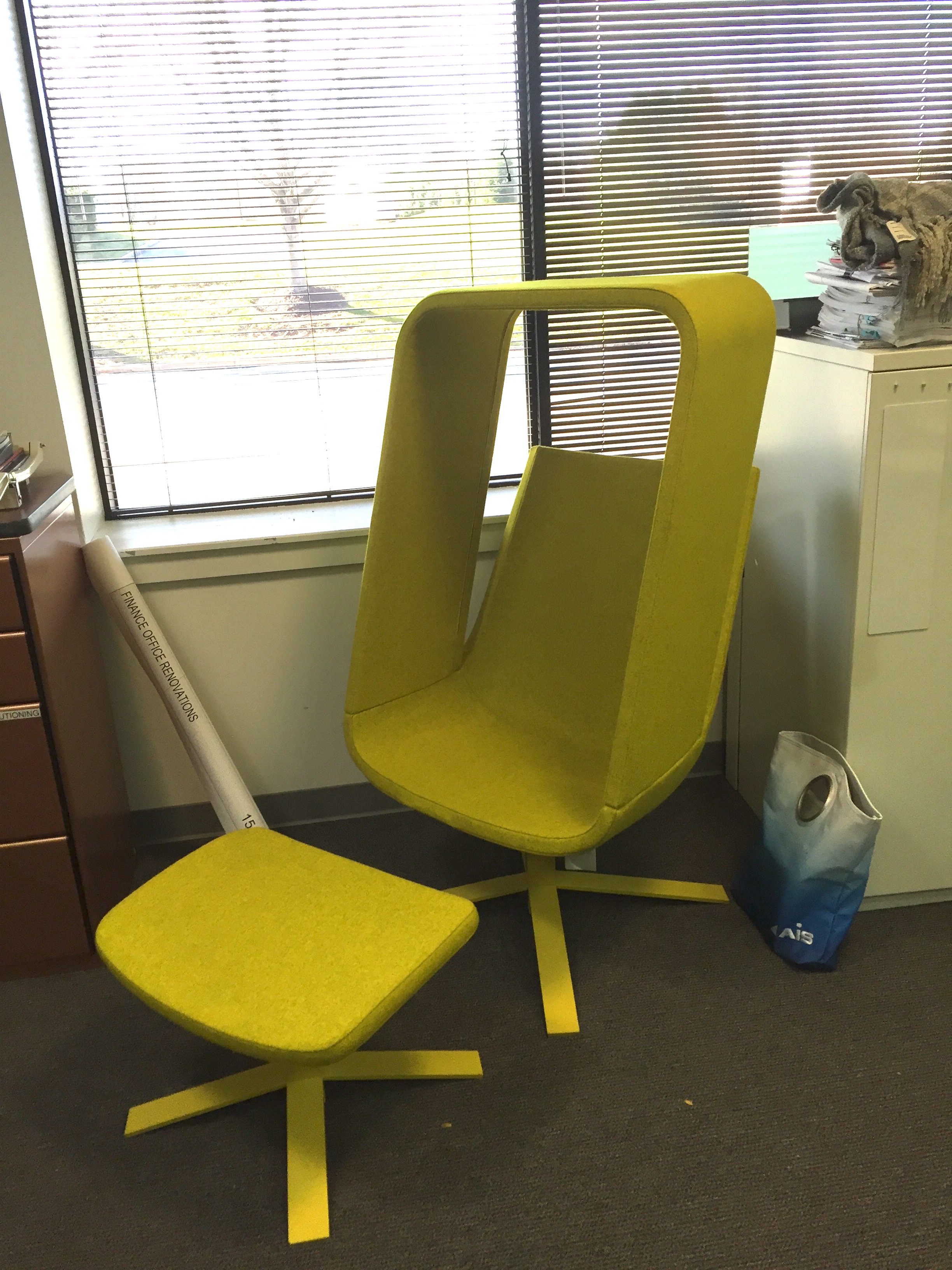 Some fun and interesting office furniture.
