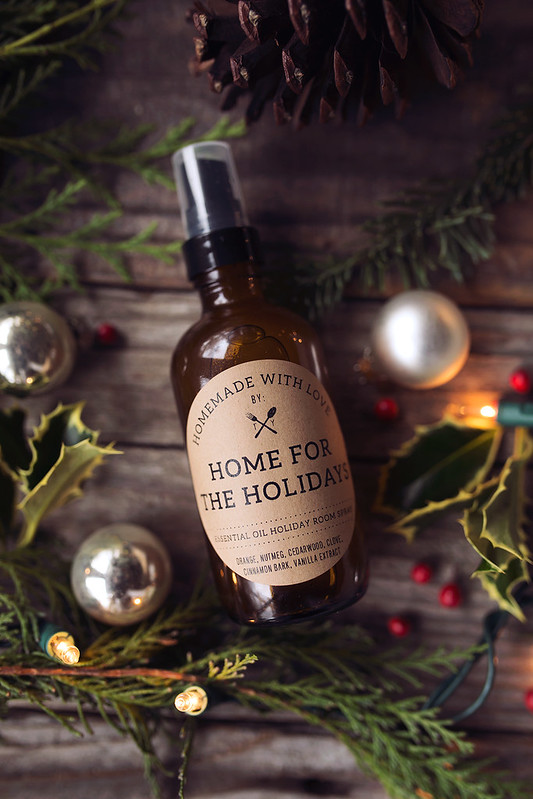 How-to Make Essential Oil Holiday Room Sprays