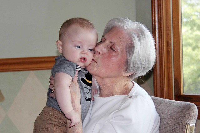 Finn and Great Great Aunt Mary
