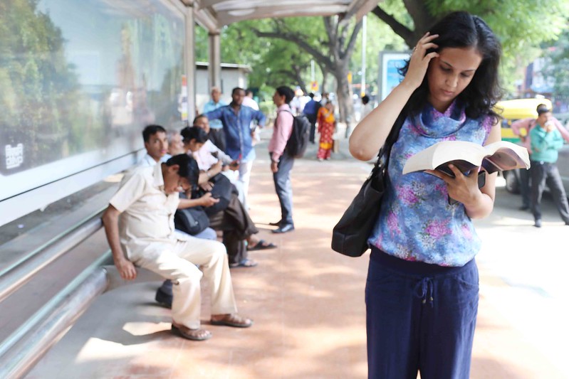 City Life - Reading Rebecca West, Delhi Metro & KG Marg