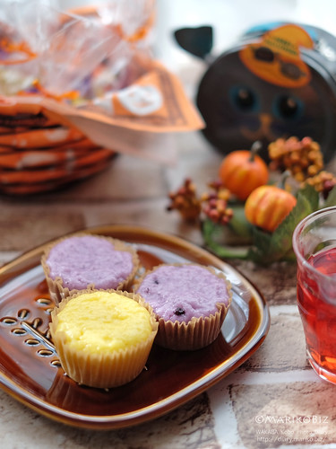 かぼちゃ蒸しパン・紫芋蒸しパン　20151030-DSCF4228