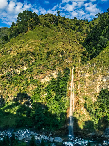 india mountains waterfall himalayas iphone kumaon uttarakhand munsiyari iphoneonly