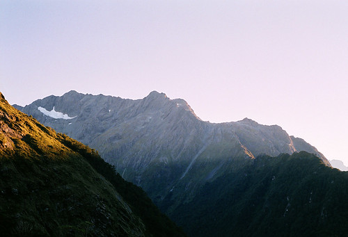 newzealand mountains film analog 35mm hike greatwalk routeburn nzgreatwalk