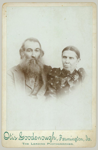 Cabinet Card couple