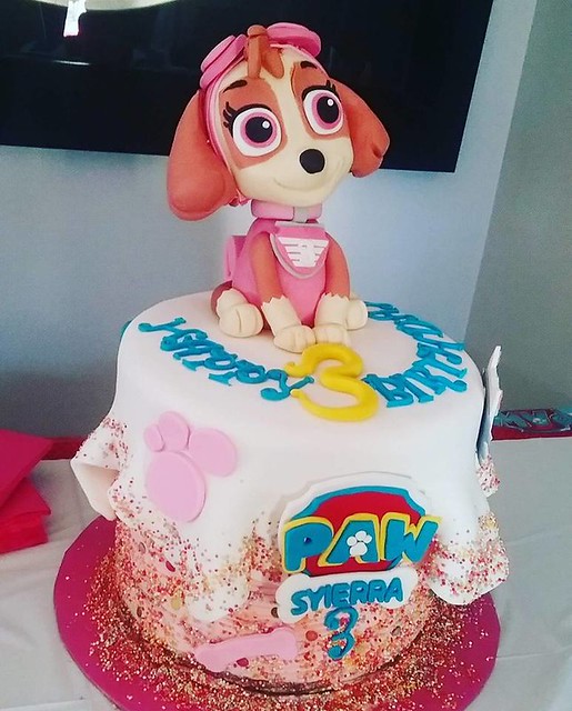 Paw Patrol Skye to the Rescue Cake by Helen H Hatzaras of Blissful Inspirations - Cakes & Sweets