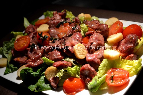 Salade de Gésiers de Canard Confits © Ana Luthi Tous droits réservés 011