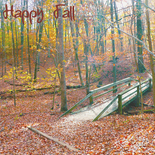 happy fall planner printables and background papers