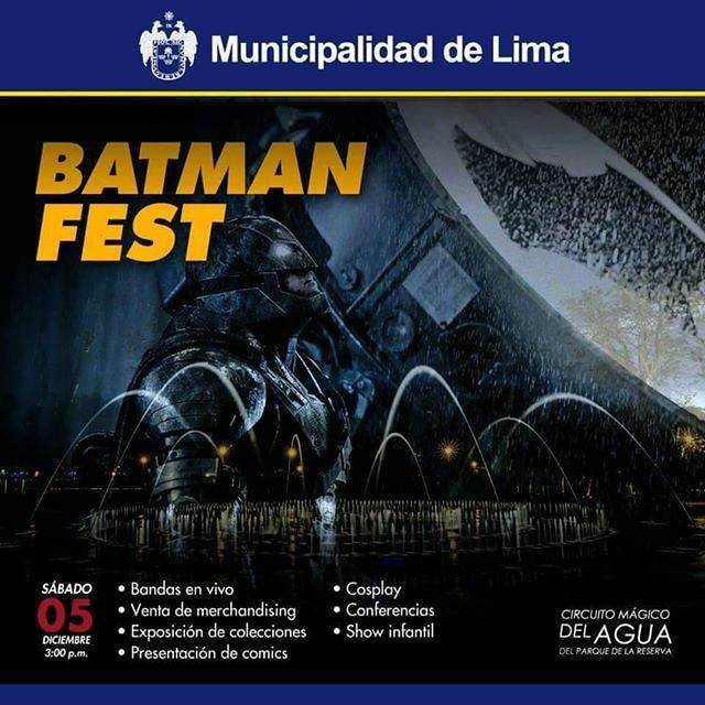 ANIVERSARIO BATMAN FANS PERU CLUB