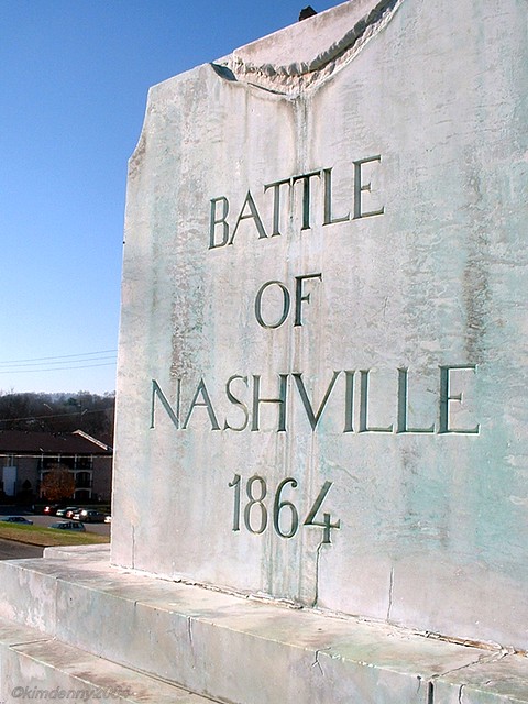 Old Battle of Nashville monument